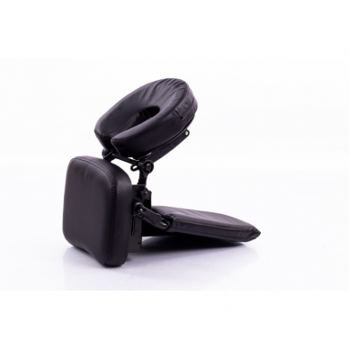 Massage table attachment for shoulder massage