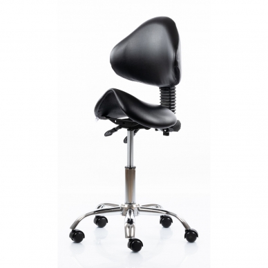 Beautician stool Salon Professional Expert 3 (Black)