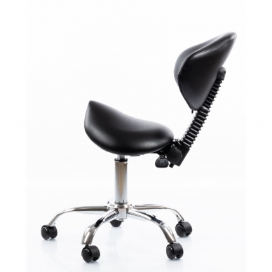 Beautician stool Salon Professional Expert 3 (Black) 1