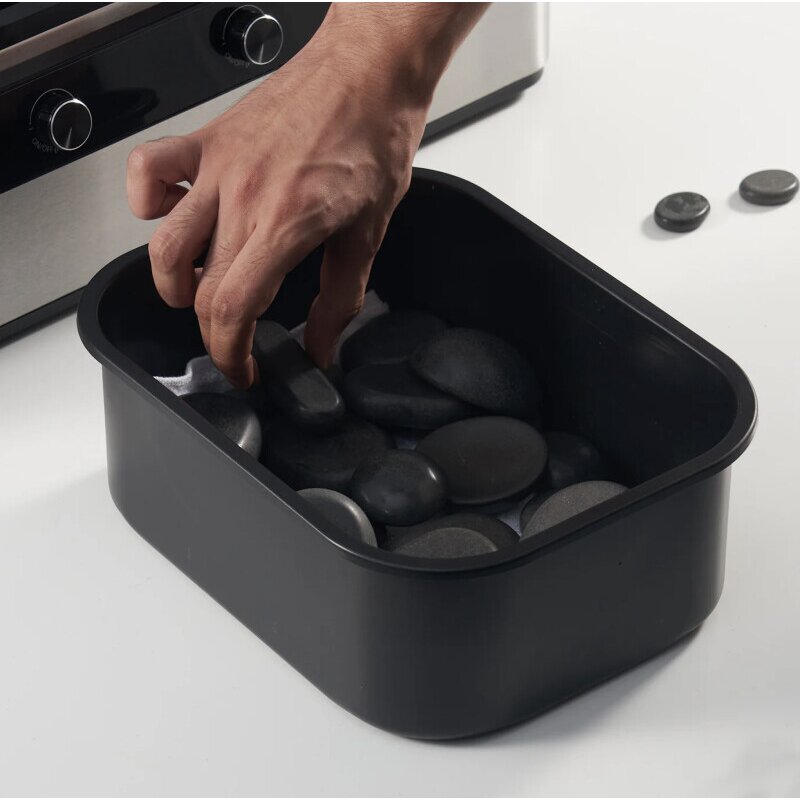 Masažo aliejaus ir akmenų šildytuvas Master 2in1 9 Masažo aliejaus ir akmenų šildytuvas Master 2in1 9