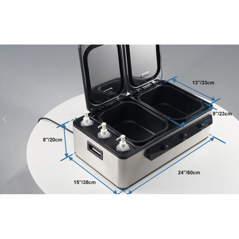 Masažo aliejaus ir akmenų šildytuvas Master 2in1 19 Masažo aliejaus ir akmenų šildytuvas Master 2in1 19
