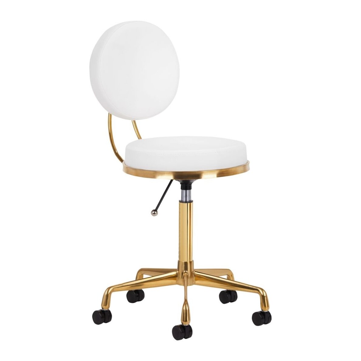 Табурет косметолога COSMETIC CHAIR ELITE WHITE Табурет косметолога COSMETIC CHAIR ELITE WHITE