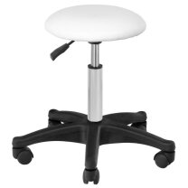 Kosmetoloģijas taburete BEAUTY STOOL WHITE Kosmetoloģijas taburete BEAUTY STOOL WHITE
