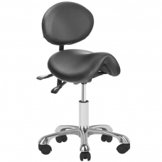 Beautician stool COSMETIC STOOL GIOVANNI BLACK