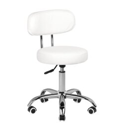 Kosmeettinen pedikyyri jakkara BEAUTY STOOL PEDICURE WHITE HYDRAULIC 39-45CM Kosmeettinen pedikyyri jakkara BEAUTY STOOL PEDICURE WHITE HYDRAULIC 39-45CM