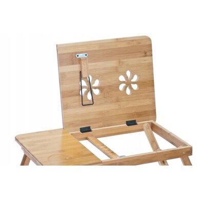 Przenośny składany stolik komputerowy Bamboo Flexi 15" 3 Przenośny składany stolik komputerowy Bamboo Flexi 15" 3