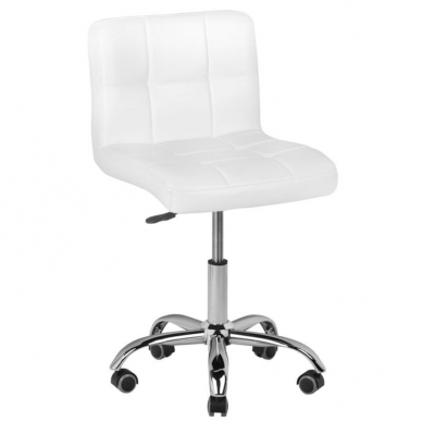 Beautician stool COSMETIC CHAIR WHITE