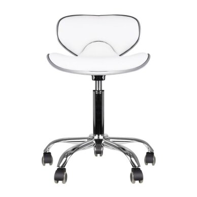 Kosmetologinė meistro kėdutė Gabbiano Q-4599 White 1