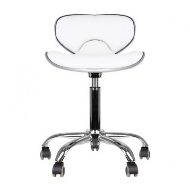 Kosmetoloģijas taburete Gabbiano Q-4599 White 1