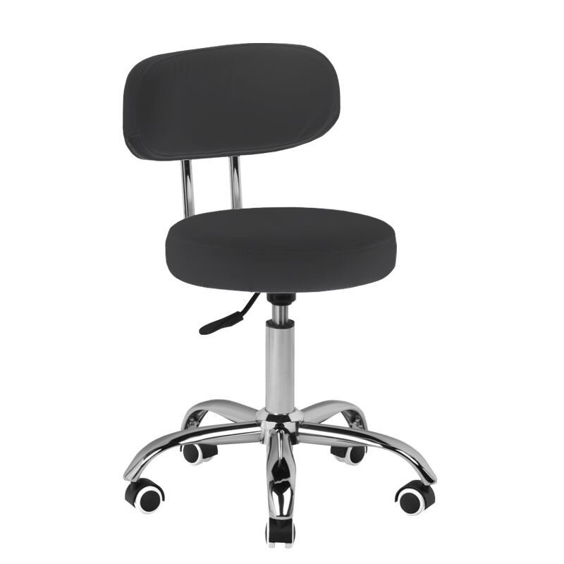 Pedikīra kosmetoloģijas taburete BEAUTY STOOL PEDICURE BLACK HYDRAULIC 39-45CM Pedikīra kosmetoloģijas taburete BEAUTY STOOL PEDICURE BLACK HYDRAULIC 39-45CM