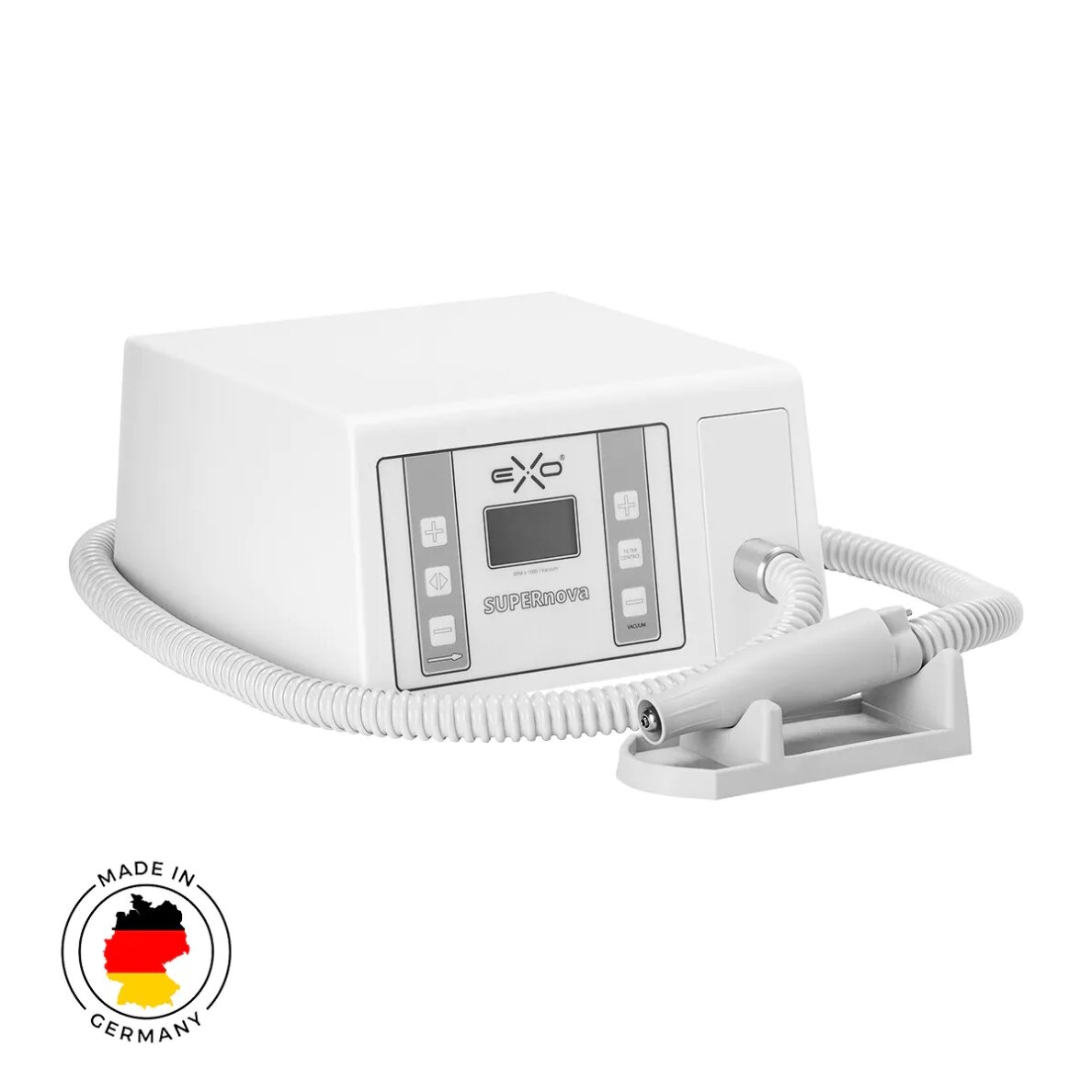 Kynsipora manikyyriin ja pedikyyriin jossa on pölynimuri Exo Supernova