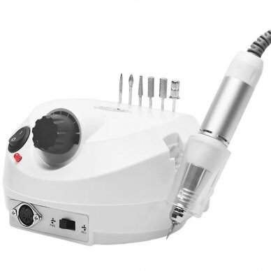 Nail drill for manicure Pro Power 65W White 4