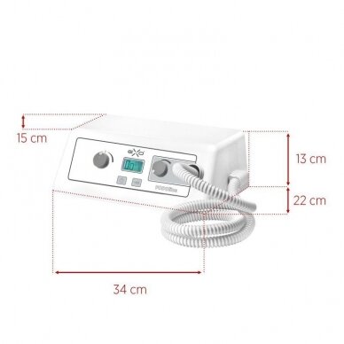 Maniküre und Pediküre Fräsmaschine mit Staubsauger Exo Podo Line 8