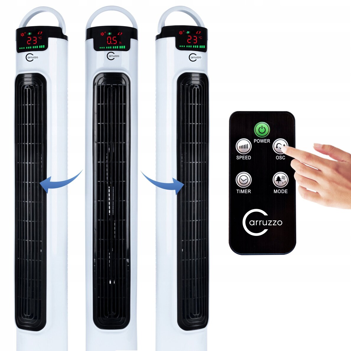 Колонный вентилятор Carruzzo 45W LCD 95cm 1 Колонный вентилятор Carruzzo 45W LCD 95cm 1