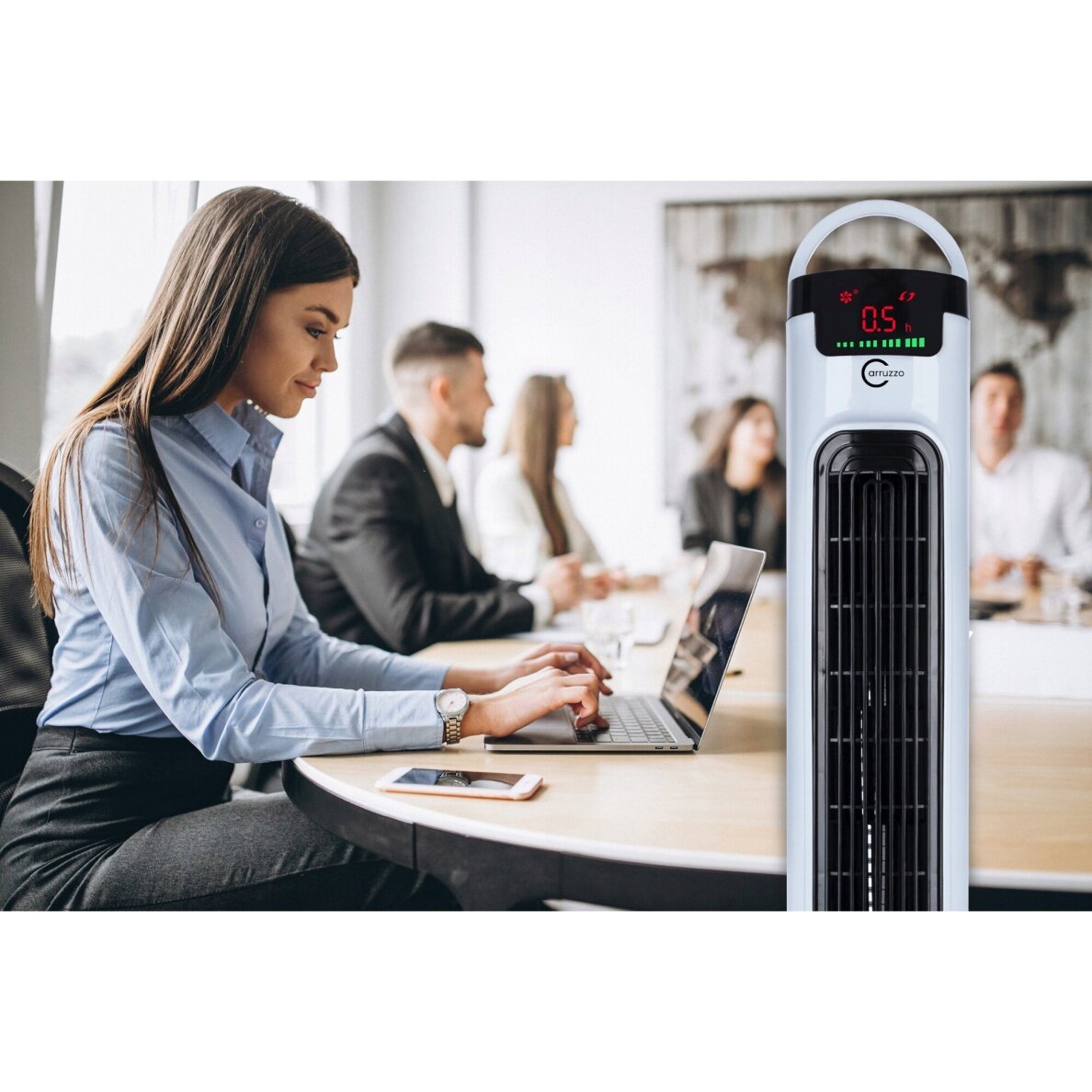 Колонный вентилятор Carruzzo 45W LCD 95cm 7 Колонный вентилятор Carruzzo 45W LCD 95cm 7