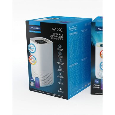 Gaisa attīrītājs Lanaform Smart Air Purifier AV-99C 10 Gaisa attīrītājs Lanaform Smart Air Purifier AV-99C 10