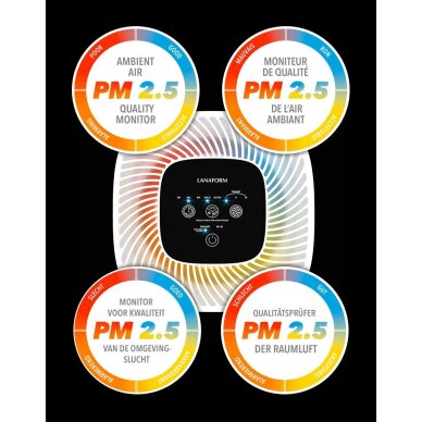 Gaisa attīrītājs Lanaform Smart Air Purifier AV-99C 7 Gaisa attīrītājs Lanaform Smart Air Purifier AV-99C 7