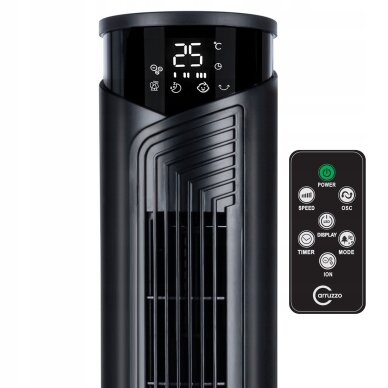 Turmventilator Carruzzo 45W LCD Ionic 93cm 5 Turmventilator Carruzzo 45W LCD Ionic 93cm 5