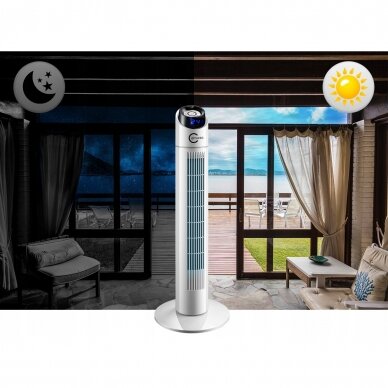 Oro ventiliatorius CARRUZZO TOWER FAN 50W 90cm 5