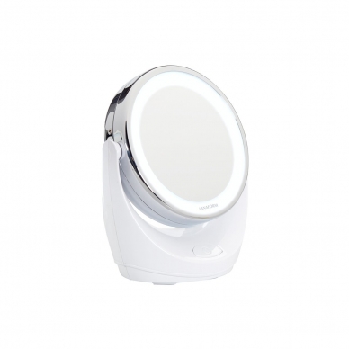 Vaizdą didinantis Lanaform veidrodis (X1/X10) su LED apšvietimu 4