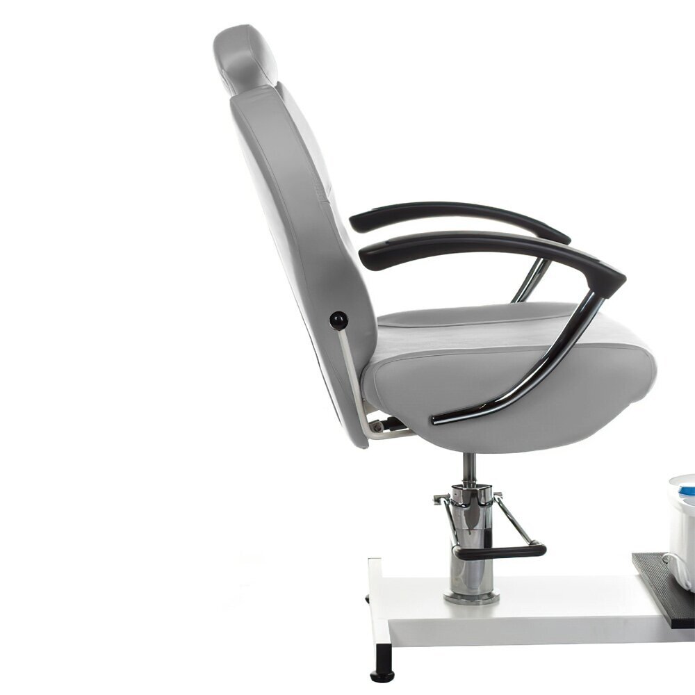 Педикюрное кресло с ванной для ног PEDICURE CHAIR COMFORT HYDRAULIC WHITE 6
