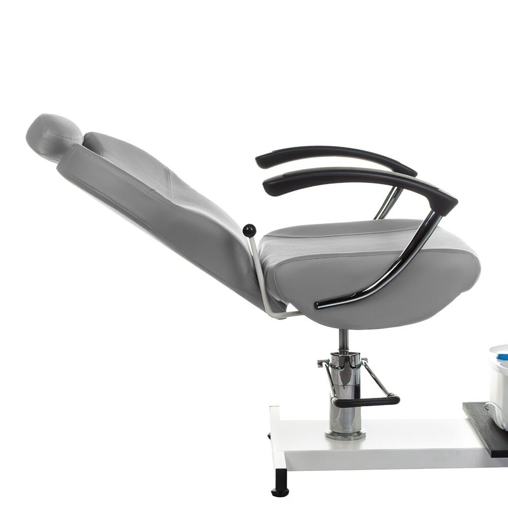 Педикюрное кресло с ванной для ног PEDICURE CHAIR COMFORT HYDRAULIC WHITE 7 Педикюрное кресло с ванной для ног PEDICURE CHAIR COMFORT HYDRAULIC WHITE 7