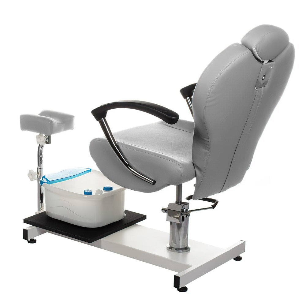 Педикюрное кресло с ванной для ног PEDICURE CHAIR COMFORT HYDRAULIC WHITE 8 Педикюрное кресло с ванной для ног PEDICURE CHAIR COMFORT HYDRAULIC WHITE 8