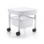 Footrest for pedicure with bath PEDICURE STOOL BATH