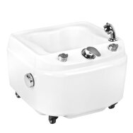 Pedicure bath with hydromassage Azzurro A023 Chrome