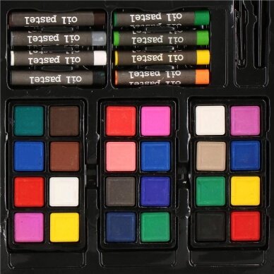 Joonistustööriistade komplekt kohvris ART SET, 80 tk. 4