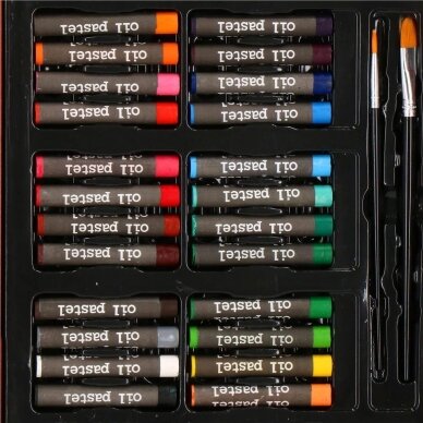Joonistustööriistade komplekt kohvris ART SET, 80 tk. 5