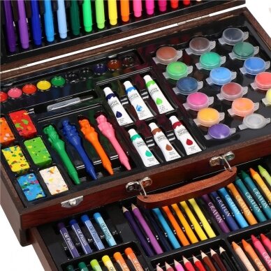 Joonistustööriistade komplekt kohvris ART SET XL, 130 tk. 14