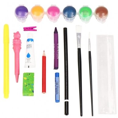 Piešimo priemonių rinkinys lagaminėlyje ART SET  XL, 130 vnt. 7