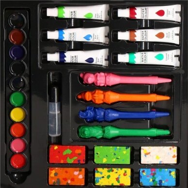 Piešimo priemonių rinkinys lagaminėlyje ART SET  XL, 130 vnt. 9