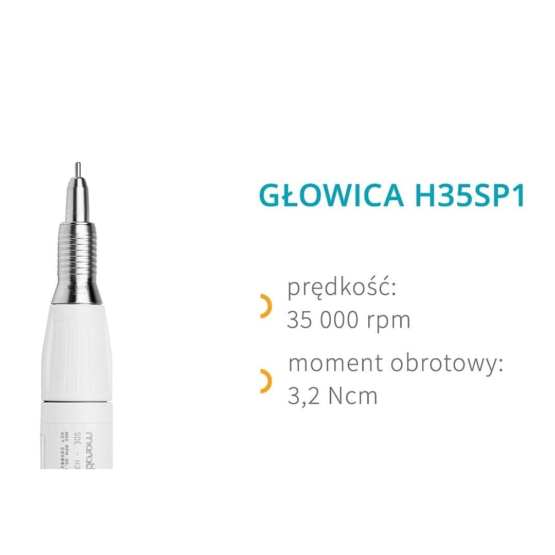 Nagų freza manikiūrui Saeyang Marathon 3 Champion Professional H35SP1 White 10
