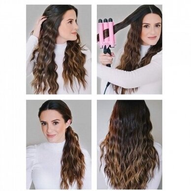 Plaukų suktuvas-garbanotuvas PRO WAVY HAIR 6