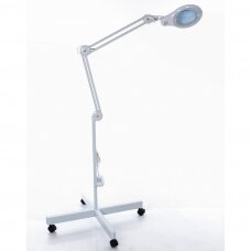Kosmetologinė lempa LED su lupa ir stovu 3D 14W White