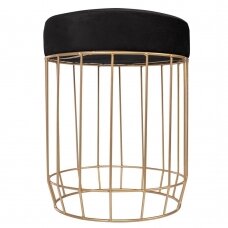 Poufi LOFT VELVET BLACK