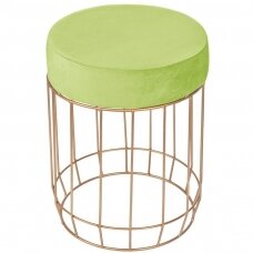 Poufi LOFT VELVET GREEN