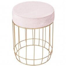 Poufi LOFT VELVET PINK