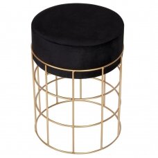 Poufi URBAN VELVET BLACK