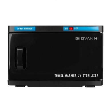 Rankšluosčių šildytuvas su UV sterilizatoriumi Giovanni 16L Black 1