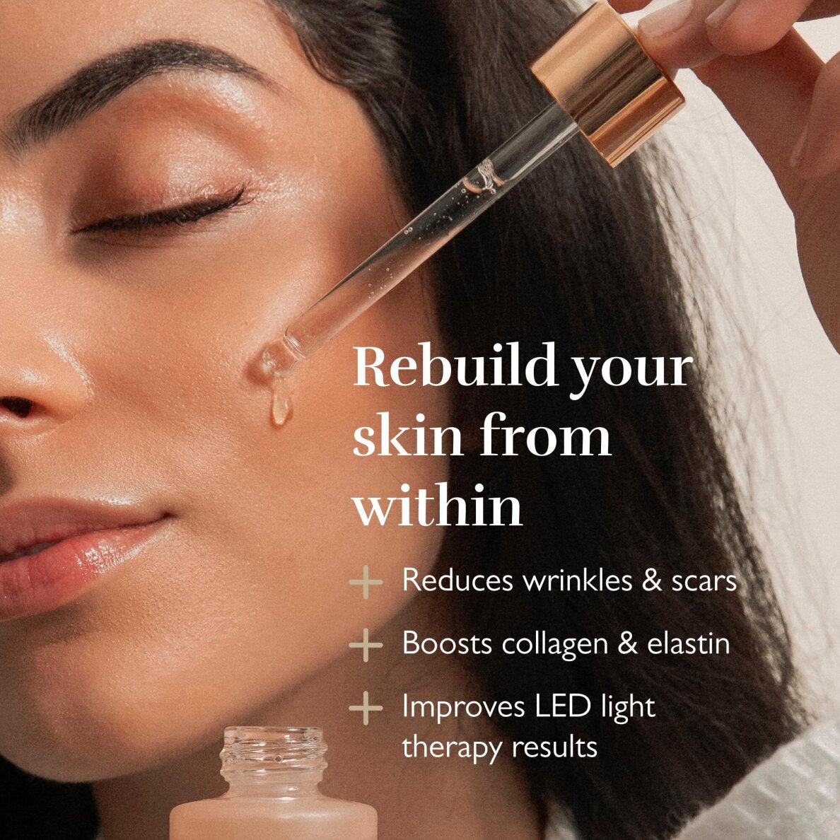 Serums sejas ādas novecošanās novēršanai un mitrināšanai Silk’n Builder Serum, 50 ml 3