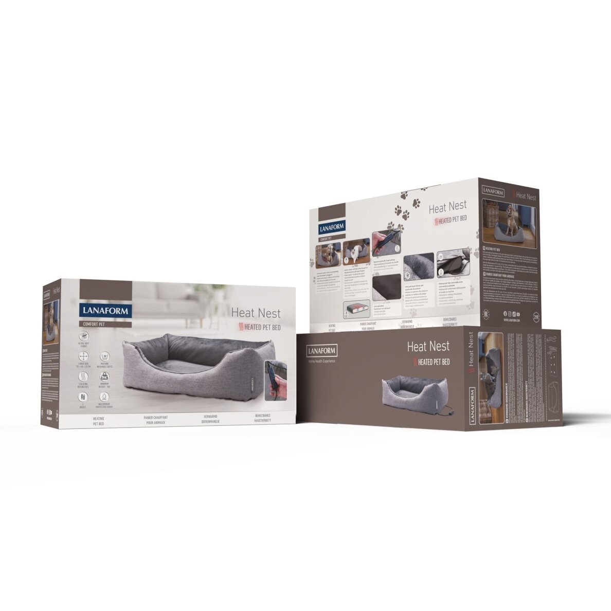 Šildomas guolis gyvūnams Lanaform Heat Nest 7 Šildomas guolis gyvūnams Lanaform Heat Nest 7