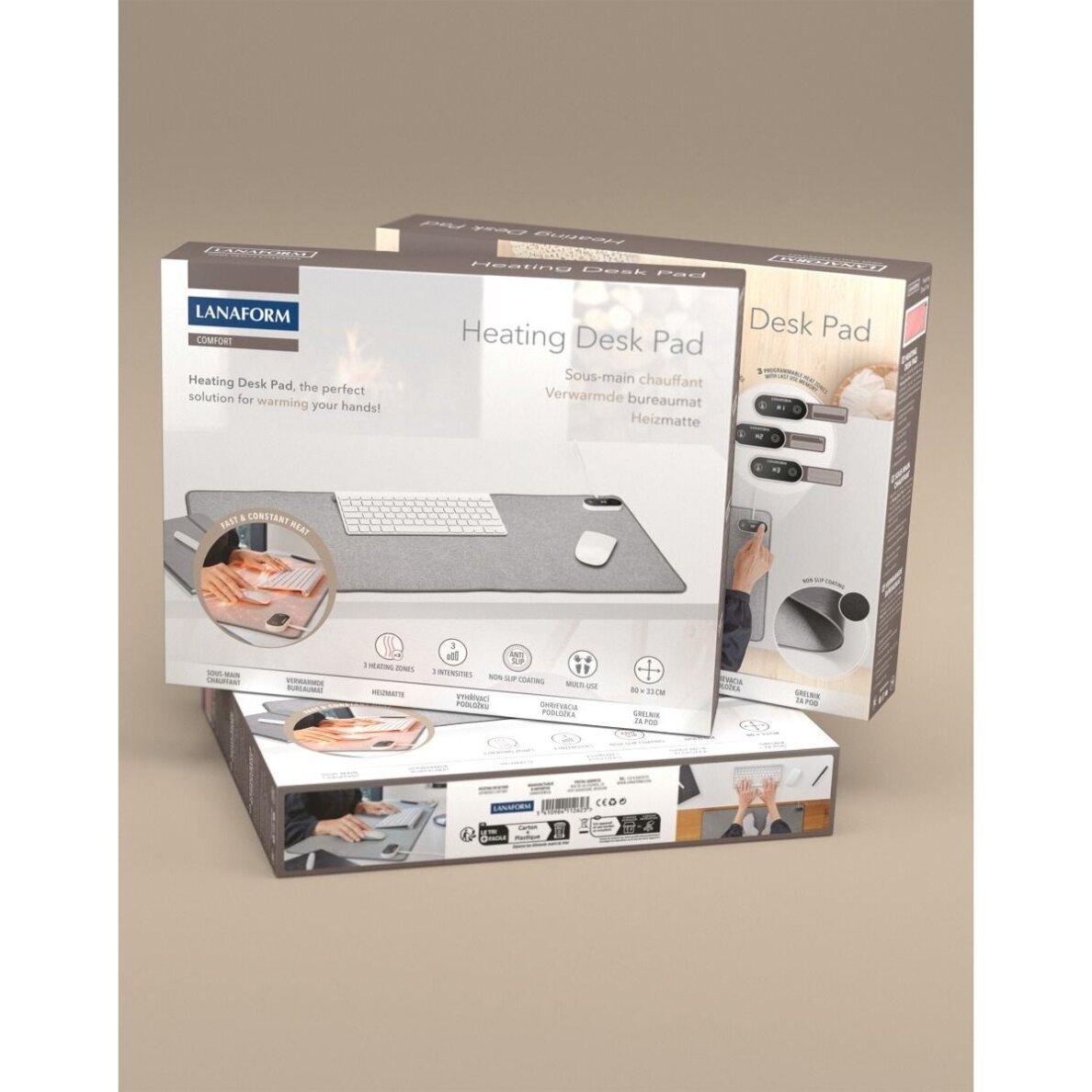 Настольный коврик с электрическим подогревом Lanaform Heating Desk Pad 7