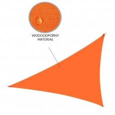 Tentas nuo saulės 5X5X5M ORANGE