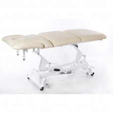 Stacionārs masāžas galds HYDRAULIC MASSAGE TABLE SPA 3 BIEGE
