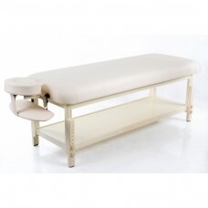 Comfort kiinteä hierontapöytä Classic Flat (Biege)