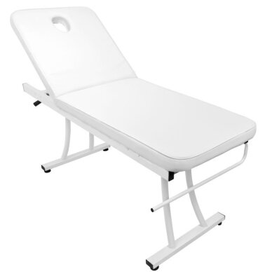 Statsionaarne massaažilaud AZZURRO MASSAGE WHITE