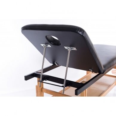 Stationary massage table Comfort (Black) 4